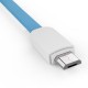 String Series 1M Micro USB Noodles Line Charging Data Cable for Android