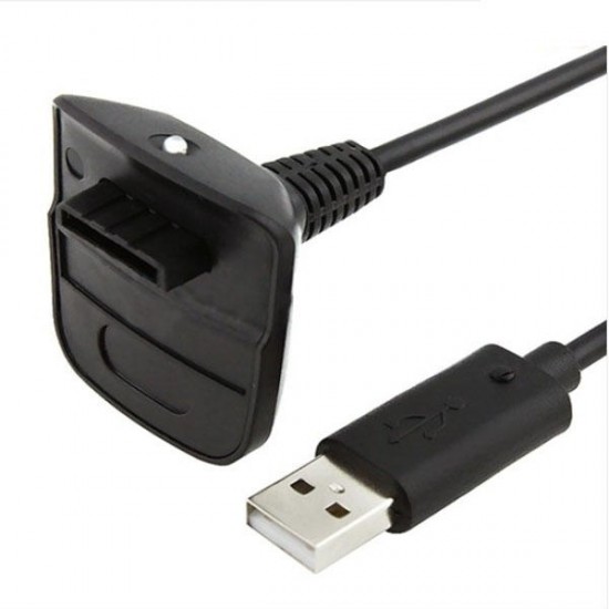 Black Color Wireless Controller USB Charging Cable for Xbox 360 Black Color Wireless Controller USB Charging Cable for Xbox 360