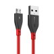 ?BW-MC11 2.4A Micro USB Charging Data Cable 3.33ft/1m