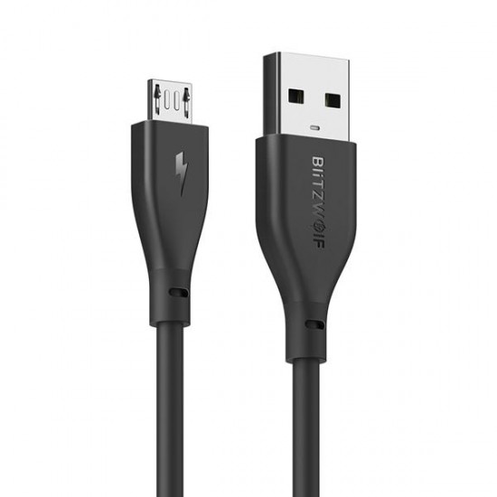 ?BW-MC11 2.4A Micro USB Charging Data Cable 3.33ft/1m