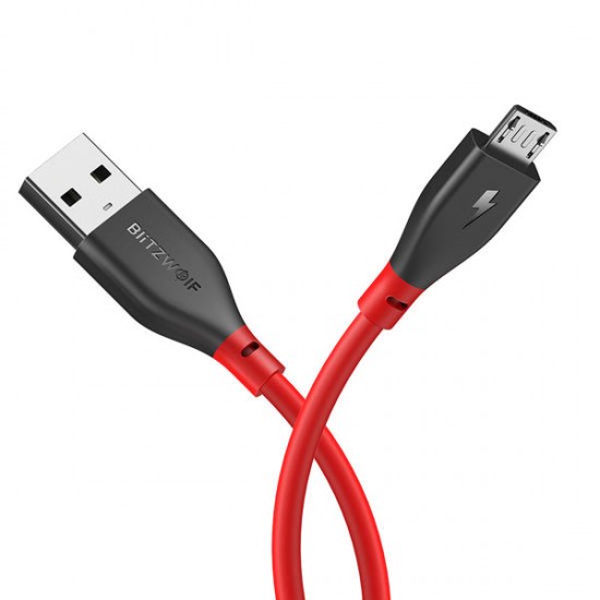 ?BW-MC11 2.4A Micro USB Charging Data Cable 3.33ft/1m