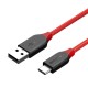 BW-TC5 3A USB Type-C Braided Charging Data Cable 3.33ft/1m BW-TC5 3A USB Type-C Braided Charging Data Cable 3.33ft/1m