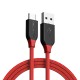 BW-TC5 3A USB Type-C Braided Charging Data Cable 3.33ft/1m