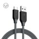 BW-TC5 3A USB Type-C Braided Charging Data Cable 3.33ft/1m