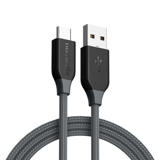 BW-TC5 3A USB Type-C Braided Charging Data Cable 3.33ft/1m BW-TC5 3A USB Type-C Braided Charging Data Cable 3.33ft/1m