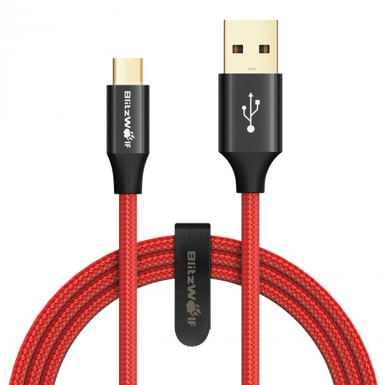 BW-MC7 2.4A Braided Durable Micro USB Charging Data Cable 3ft/0.9m BW-MC7 2.4A Braided Durable Micro USB Charging Data Cable 3ft/0.9m