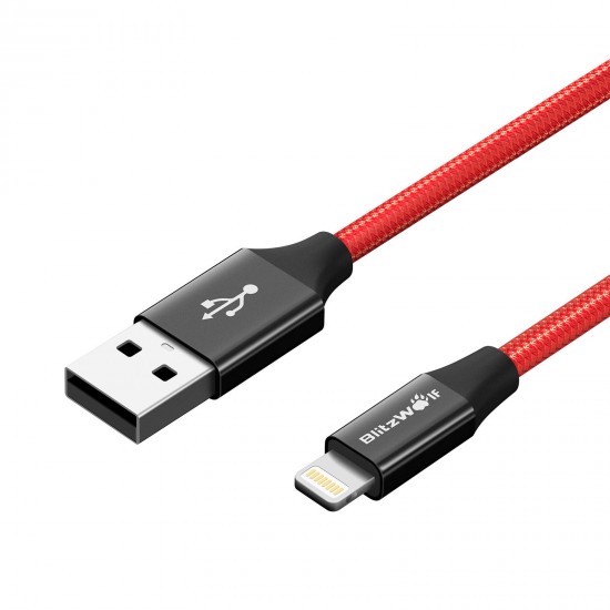 BW-MF10 2.4A Braided Lightning to USB Charging Data Cable 6ft with MFI for iPhone 12 12 Mini 12 Pro 11 11 Pro Max For iPad 2020 BW-MF10 2.4A Braided Lightning to USB Charging Data Cable 6ft with MFI for iPhone 12 12 Mini 12 Pro 11 11 Pro Max For iPad 2020