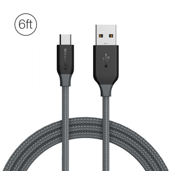 BW-MC5 2.4A Micro USB Braided Data Cable 6ft/1.8m for Samsung S7 Redmi Note 4 BW-MC5 2.4A Micro USB Braided Data Cable 6ft/1.8m for Samsung S7 Redmi Note 4