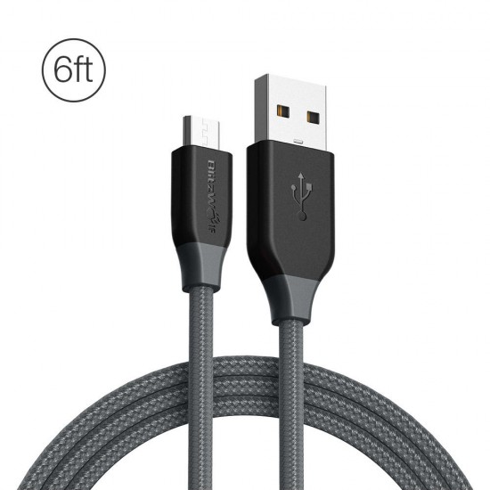 BW-MC5 2.4A Micro USB Braided Data Cable 6ft/1.8m for Samsung S7 Redmi Note 4 BW-MC5 2.4A Micro USB Braided Data Cable 6ft/1.8m for Samsung S7 Redmi Note 4
