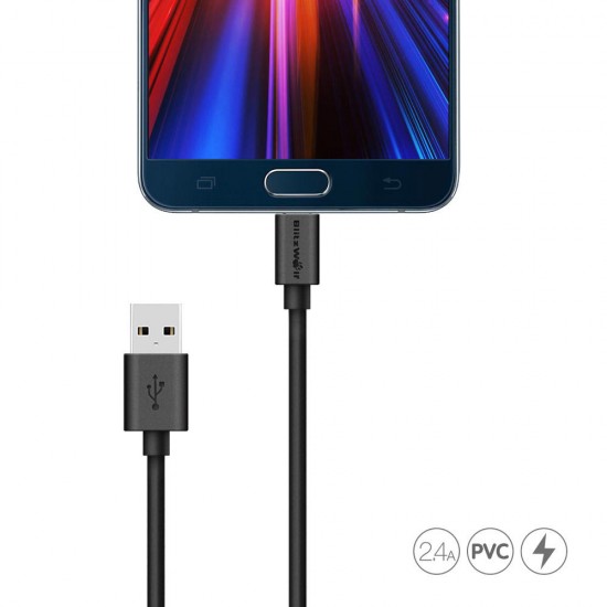 BW-CB7 2.4A 3ft/0.9m Micro USB Charging Data Cable