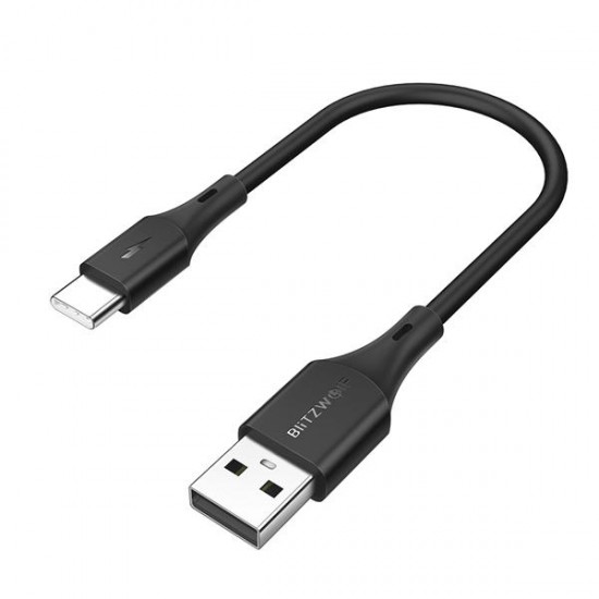 BW-TC13 3A USB Type-C Charging Data Cable 0.98ft/0.3m For Oneplus 6 Mi8 Mix 2s S9+