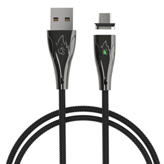 BW-TC20 3A Magnetic Type C/Micro USB Nylon Data Cable 1m/1.8m for Huawei P30 Pro Mate 30 5G Xiaomi Mi9 9Pro Oneplus 7T S10+ Note 10 BW-TC20 3A Magnetic Type C/Micro USB Nylon Data Cable 1m/1.8m for Huawei P30 Pro Mate 30 5G Xiaomi Mi9 9Pro Oneplus 7T S10+ Note 10