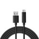 BW-MT1 Micro USB Fast Charging Data Cable With Type C Adapter For Phone Tablet