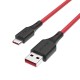 BW-TC19 5A SuperCharge QC3.0 USB Type-C Charging Data Cable 0.9m/1.8m for HUAWEI P30 Pro Mate20 Pro P20 Nova 5i P10
