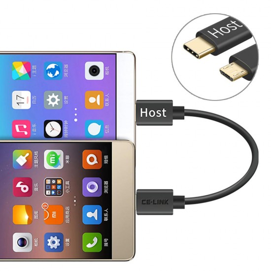 Type-C to Micro USB Charging Cable OTG Data Sharing Transfer Cable for PS3/PS4 Controller Data Cable Type-C to Micro USB Charging Cable OTG Data Sharing Transfer Cable for PS3/PS4 Controller Data Cable