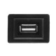 Car USB 2.0 Extension Lead Cable Auto Dashboard Flush Mount Interface Adapter Cord for Toyota Car USB 2.0 Extension Lead Cable Auto Dashboard Flush Mount Interface Adapter Cord for Toyota