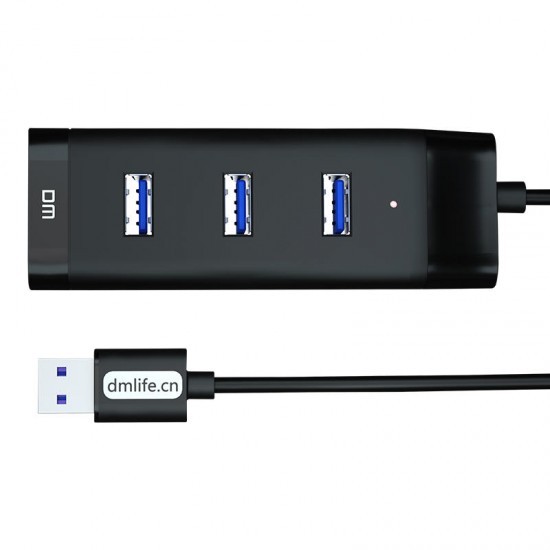 DM CHB007 4 ports USB3.0 Hub 5Gbps Extender Extension Connector USB Hub with 120cm Cable DM CHB007 4 ports USB3.0 Hub 5Gbps Extender Extension Connector USB Hub with 120cm Cable