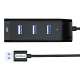 DM CHB007 4 ports USB3.0 Hub 5Gbps Extender Extension Connector USB Hub with 120cm Cable DM CHB007 4 ports USB3.0 Hub 5Gbps Extender Extension Connector USB Hub with 120cm Cable