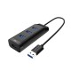 DM CHB007 4 ports USB3.0 Hub 5Gbps Extender Extension Connector USB Hub with 120cm Cable DM CHB007 4 ports USB3.0 Hub 5Gbps Extender Extension Connector USB Hub with 120cm Cable