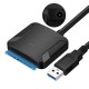 USB to SATA Cable 2.5'' 3.5'' HDD SSD Hard Drive Converter Cable USB3.0 SATA with UASP Data Cable USB to SATA Cable 2.5'' 3.5'' HDD SSD Hard Drive Converter Cable USB3.0 SATA with UASP Data Cable