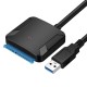 USB to SATA Cable 2.5'' 3.5'' HDD SSD Hard Drive Converter Cable USB3.0 SATA with UASP Data Cable USB to SATA Cable 2.5'' 3.5'' HDD SSD Hard Drive Converter Cable USB3.0 SATA with UASP Data Cable