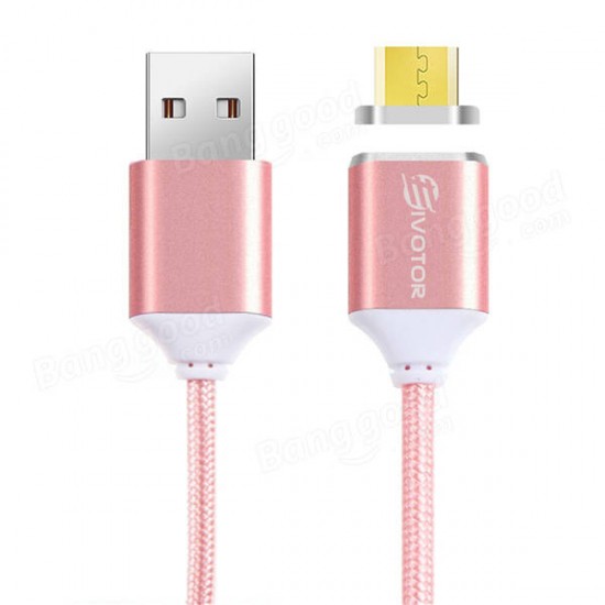 1 Meter Magnetic Micro USB Charging Cable for Cellphone Tablet