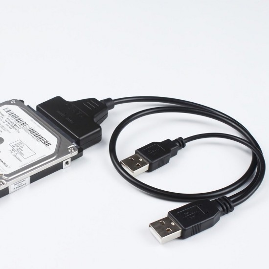 VL1909 USB 2.0 to SATA Hard Drive Converter Cable Adapter SSD HDD Conversion Adapter for 2.5'' Hard Drive