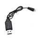 Mini Mustang P-51D/Mini F4U/Mini T-28 Trojan RC Airplane Lipo Battery USB Charging Cable Wire 1S Mini Mustang P-51D/Mini F4U/Mini T-28 Trojan RC Airplane Lipo Battery USB Charging Cable Wire 1S