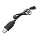 Mini Mustang P-51D/Mini F4U/Mini T-28 Trojan RC Airplane Lipo Battery USB Charging Cable Wire 1S Mini Mustang P-51D/Mini F4U/Mini T-28 Trojan RC Airplane Lipo Battery USB Charging Cable Wire 1S