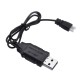 Mini Mustang P-51D/Mini F4U/Mini T-28 Trojan RC Airplane Lipo Battery USB Charging Cable Wire 1S Mini Mustang P-51D/Mini F4U/Mini T-28 Trojan RC Airplane Lipo Battery USB Charging Cable Wire 1S