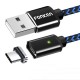 2.4A Micro USB Type C Magnetic Nylon Braided Fast Charging Data Cable For Oneplus 7 Pocophone HUAWEI P30 Mate20 MI9 S10 S10+ 2.4A Micro USB Type C Magnetic Nylon Braided Fast Charging Data Cable For Oneplus 7 Pocophone HUAWEI P30 Mate20 MI9 S10 S10+