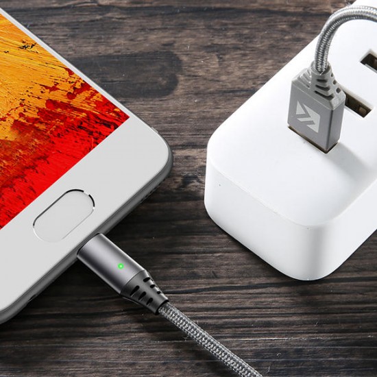 2.4A Magnetic Fast Charging Data Micro USB Cable 1M For 5 Plus Note 5 Note 4 2.4A Magnetic Fast Charging Data Micro USB Cable 1M For 5 Plus Note 5 Note 4