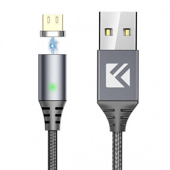 2.4A Magnetic Fast Charging Data Micro USB Cable 1M For 5 Plus Note 5 Note 4