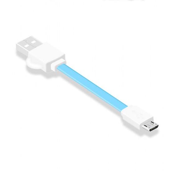 2.4A Micro USB Small Portable key Chain Fast Charging Data Cable For 7A 6Pro Huawei VIVO