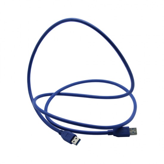 USB 3.0 Data Cable Male to Male Extension Cable USB 3.0 Cable Extender for Computer PC Tablet Radiator Hard Disk