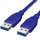 USB 3.0 Data Cable Male to Male Extension Cable USB 3.0 Cable Extender for Computer PC Tablet Radiator Hard Disk