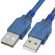 USB Cable Male to Male Extension Cable Data Cable Core Wire USB2.0 Cable 1m 1.5m 3m for Hard Disk Computer PC
