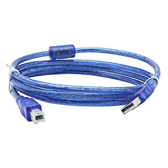 USB2.0 Printer Data Cable High Speed Type A to B Male to Male Cable for Printers Scanners Computers TV Fax Machine All-in-one Machine USB2.0 Printer Data Cable High Speed Type A to B Male to Male Cable for Printers Scanners Computers TV Fax Machine All-in-one Machine
