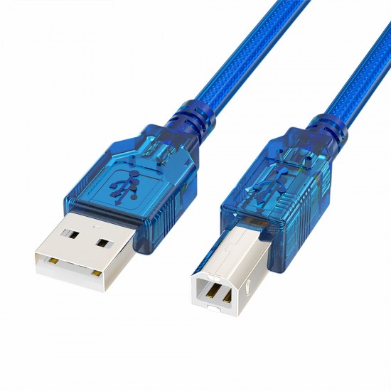 USB2.0 Printer Data Cable High Speed Type A to B Male to Male Cable for Printers Scanners Computers TV Fax Machine All-in-one Machine