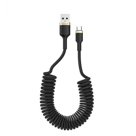 3A Data Cable Type C Micro USB Spring Telescopic Braided Line Fast Charging For Huawei P30 P40 Pro MI10 Note 9S 3A Data Cable Type C Micro USB Spring Telescopic Braided Line Fast Charging For Huawei P30 P40 Pro MI10 Note 9S