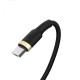 3A Data Cable Type C Micro USB Spring Telescopic Braided Line Fast Charging For Huawei P30 P40 Pro MI10 Note 9S
