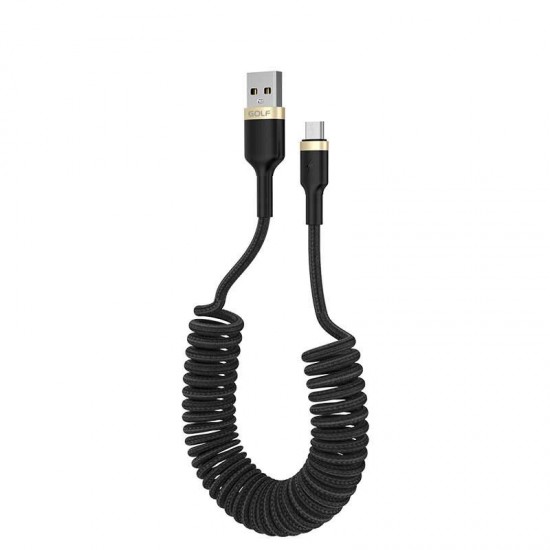 3A Data Cable Type C Micro USB Spring Telescopic Braided Line Fast Charging For Huawei P30 P40 Pro MI10 Note 9S 3A Data Cable Type C Micro USB Spring Telescopic Braided Line Fast Charging For Huawei P30 P40 Pro MI10 Note 9S