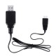 7.4V 2S Li-ion Battery Charger USB Charging Cable for 16889 1/16 RC Vehicles Spare Parts 18859E-E001