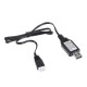 7.4V 2S Li-ion Battery Charger USB Charging Cable for 16889 1/16 RC Vehicles Spare Parts 18859E-E001 7.4V 2S Li-ion Battery Charger USB Charging Cable for 16889 1/16 RC Vehicles Spare Parts 18859E-E001