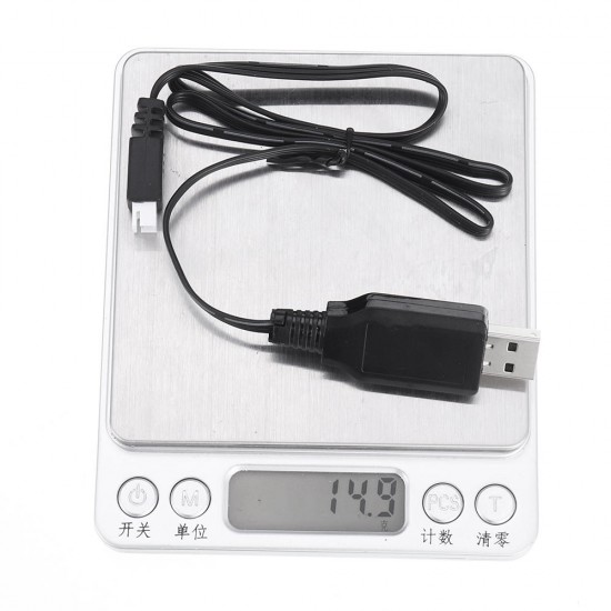 7.4V 2S Li-ion Battery Charger USB Charging Cable for 16889 1/16 RC Vehicles Spare Parts 18859E-E001 7.4V 2S Li-ion Battery Charger USB Charging Cable for 16889 1/16 RC Vehicles Spare Parts 18859E-E001