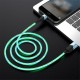 BU19 2.4A Type C Micro USB RGB LED Light Fast Charging Data Cable For Huawei P30 Pro Mate 30 Mi10 K30 S20 5G