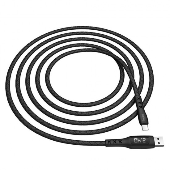 S6 2.4A Mirco USB On-Screen Timing Fast Charge Data Cable for Tablet Smartphone