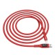 S6 2.4A Mirco USB On-Screen Timing Fast Charge Data Cable for Tablet Smartphone