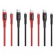 S6 2.4A Mirco USB On-Screen Timing Fast Charge Data Cable for Tablet Smartphone S6 2.4A Mirco USB On-Screen Timing Fast Charge Data Cable for Tablet Smartphone