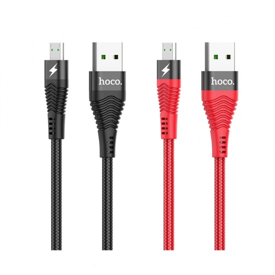 U53 Micro USB 4A Fast Charging Data Cable for Tablet Smartphone 1.2M